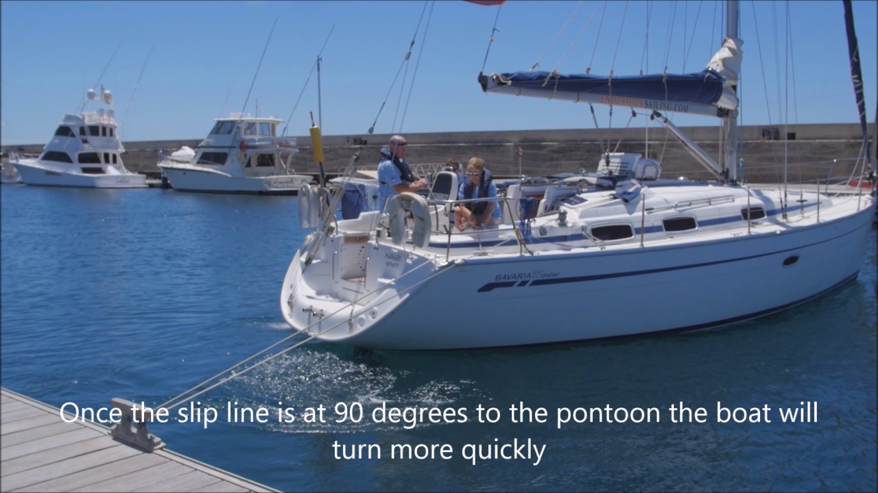 How to use a Transom spring