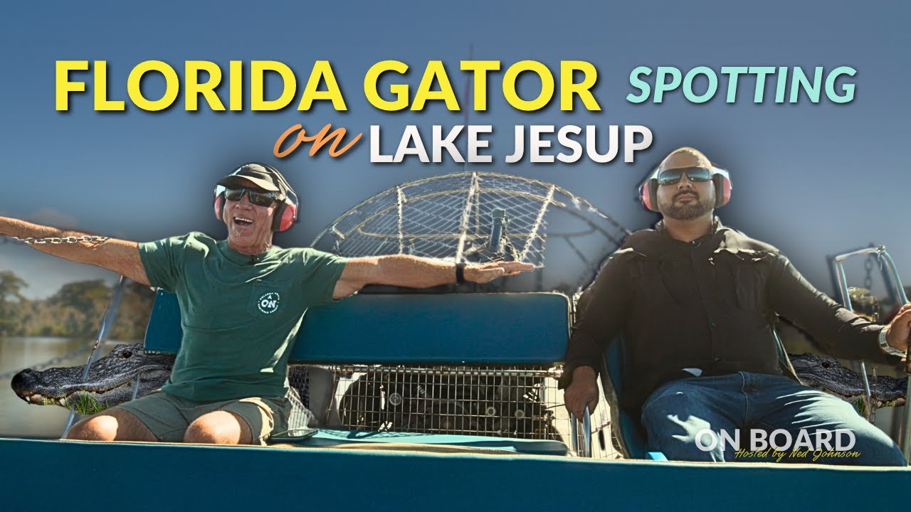 Airboat Ride Through The Gator Run at Black Hammock | EP 3 ON BOARD