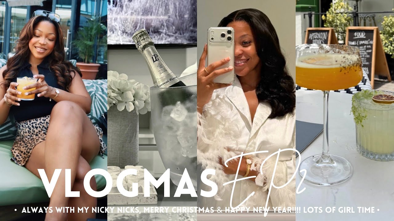 VLOGMAS EP2: Рождество в одиночестве | Шоппинг | Урок по уходу за натуральными волосами | Много д...