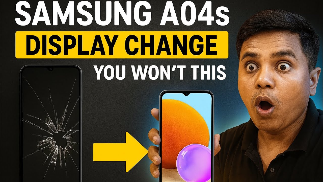 Samsung A04s Display Change | A04s LCD Replacement Step by Step | Full Repair Guide 2025