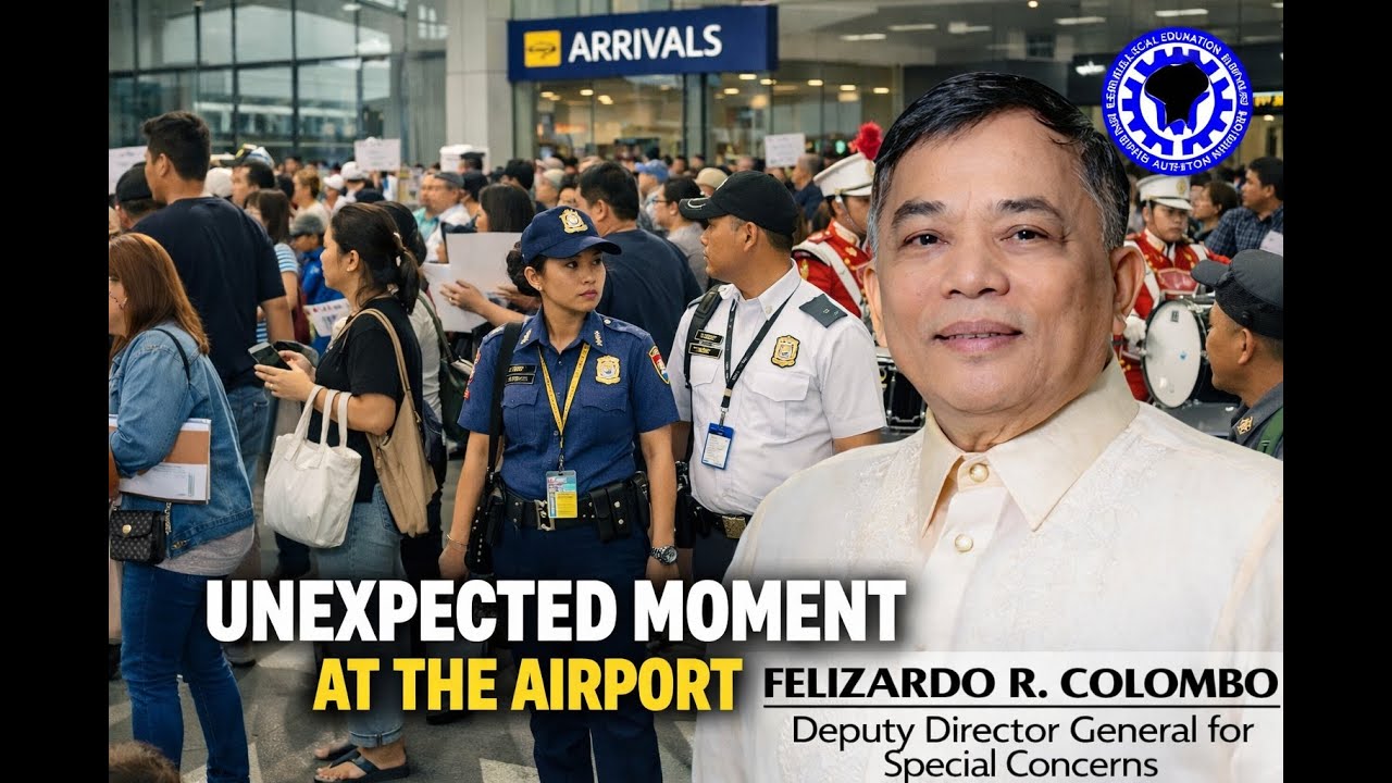 “Unexpected VIP Arrival at the Airport | TESDA Official Visit”
