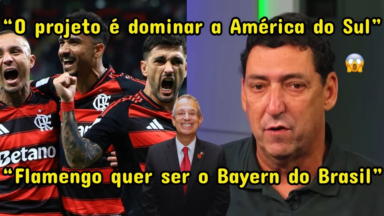 MIDIA PAULISTA INVEJANDO O PODER DO FLAMENGO! REAL MADRID OU O BAYERN?