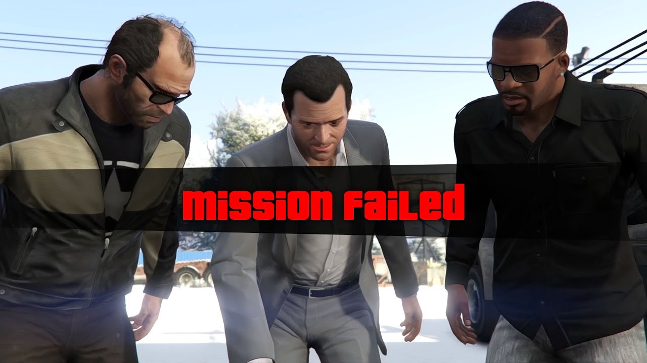 Mission failed | Blitz Play | GTA 5