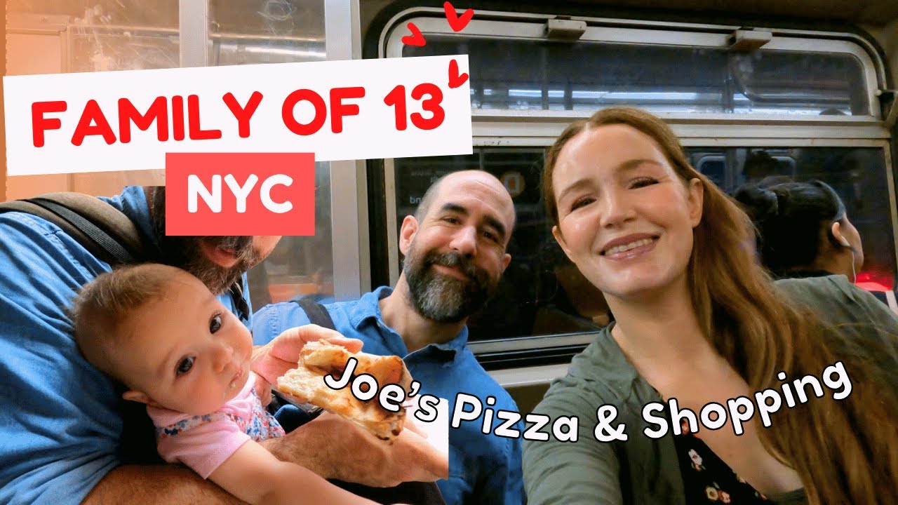 Family of 13 NYC 🗽❤️ Joe's Pizza, Birthday Shopping &@Quarantined Quartet Collab!