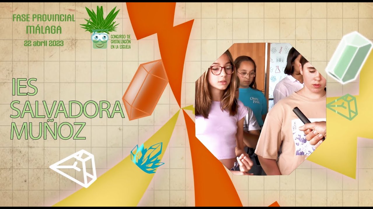 IES Salvadora Muñoz Concurso Cristalización 2023