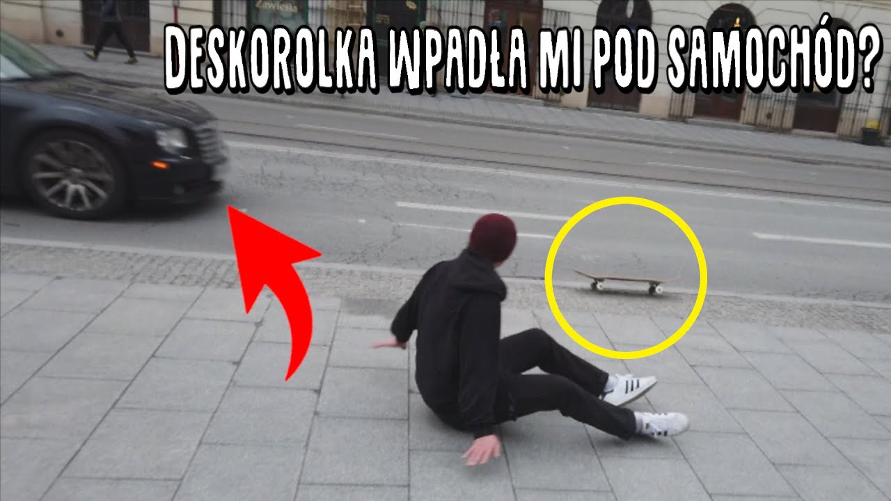 Wiosenna deskorolka na ulicach Warszawy
