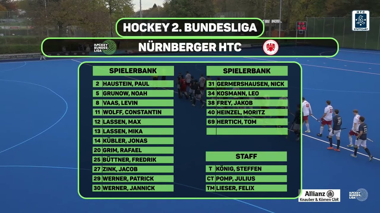 HTC Stuttgarter Kickers - Nürnberger HTC