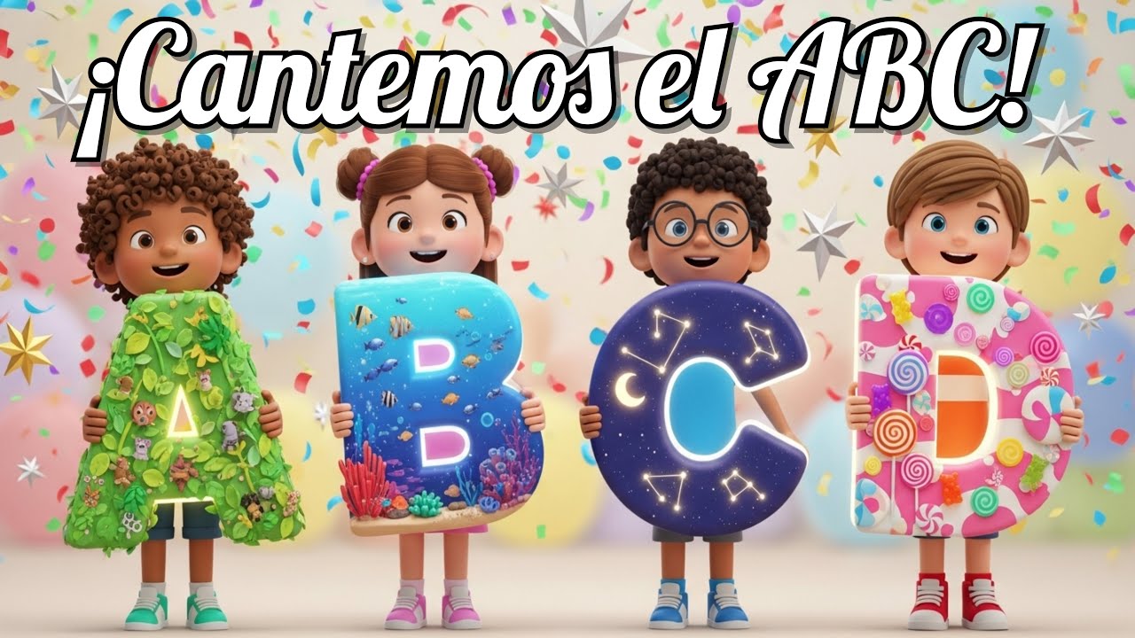 Canción del ABC para niños(2) – ¡Aprende el abecedario con música divertida!