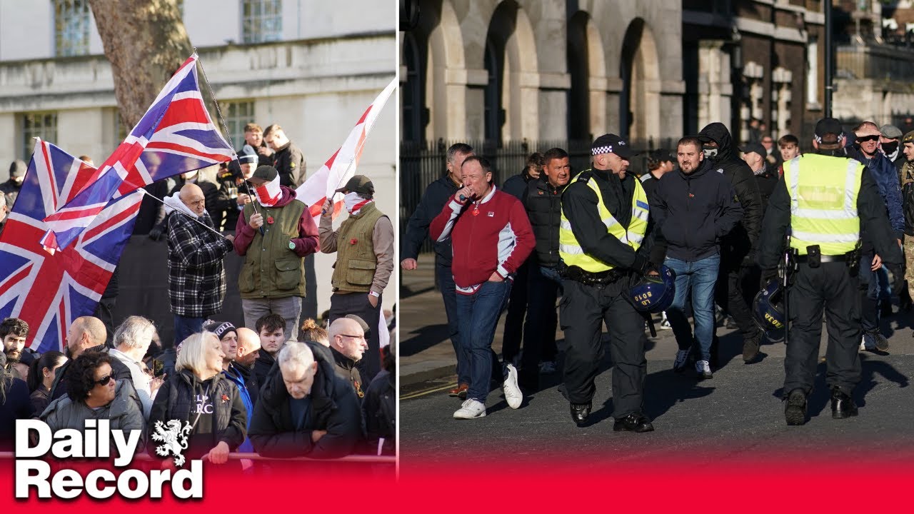 Counter protesters rally in Parliament Square amid Palestine tensions