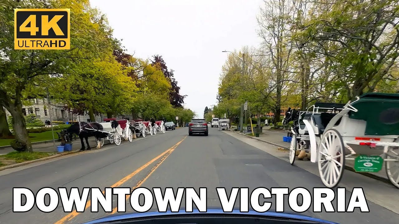 Driving Through Victoria, BC | Scenic Streets of Vancouver Island | 4K Drive