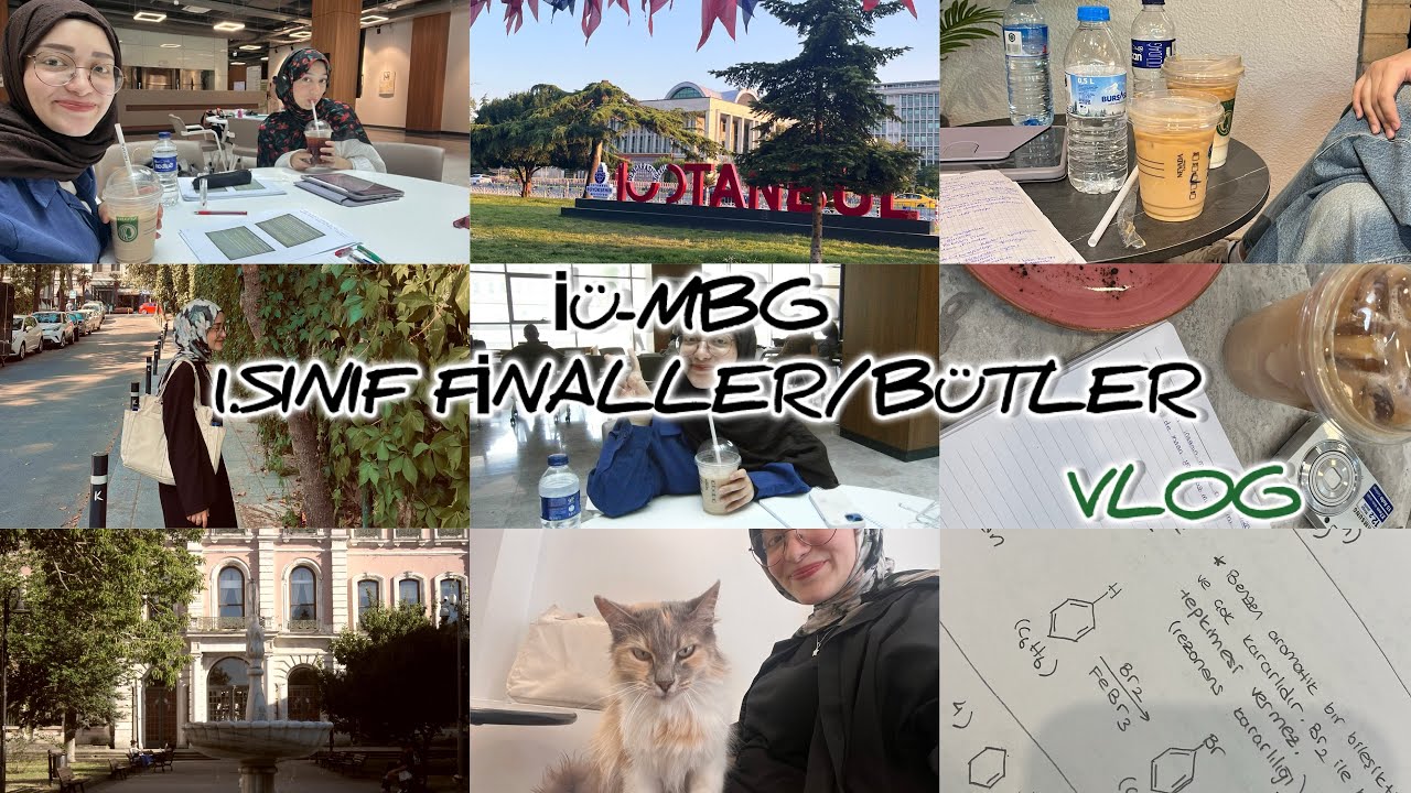 İÜ-MBG’de Final Haftası VLOG | 1.SINIF BİTTİ🎊😙🫶