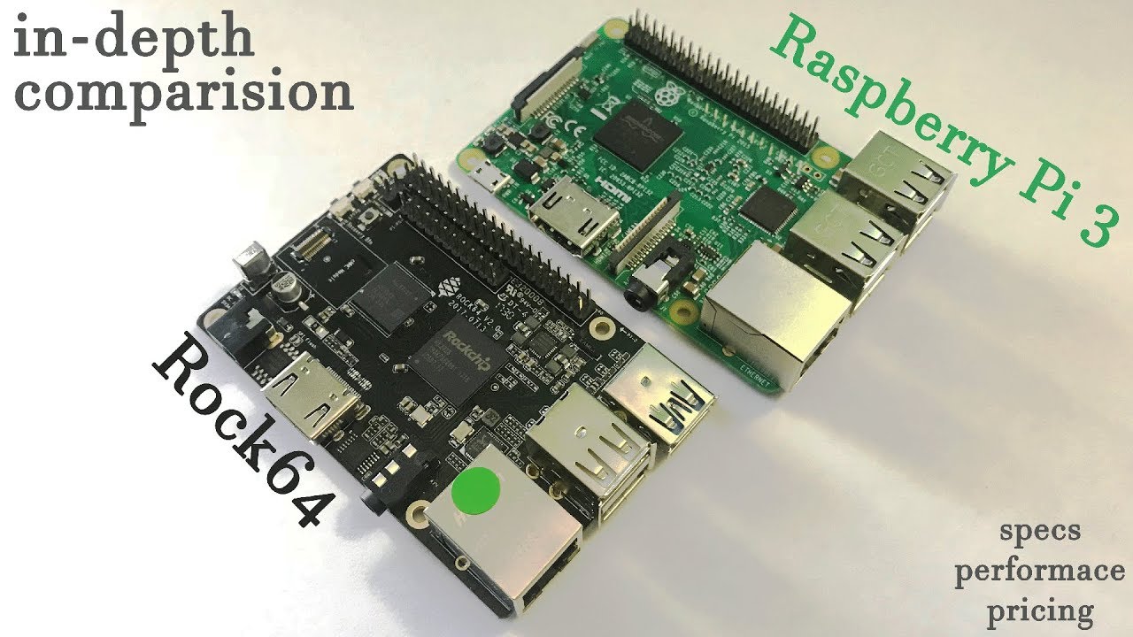 SHOWDOWN: Rock64 vs Raspberry Pi 3