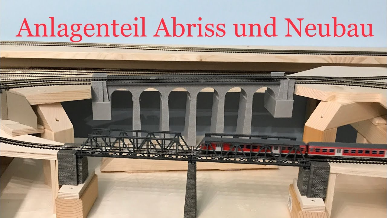 Modellbahn Spur N Spezial „Anlagenteil Abriss und Neubau