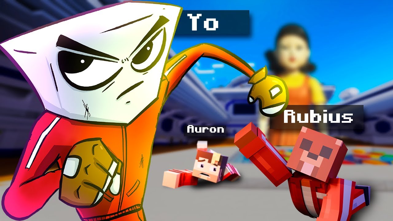 Consegu&iacute; entrar a los Squid Craft Games 4 Siendo un Streamer peque&ntilde;o.