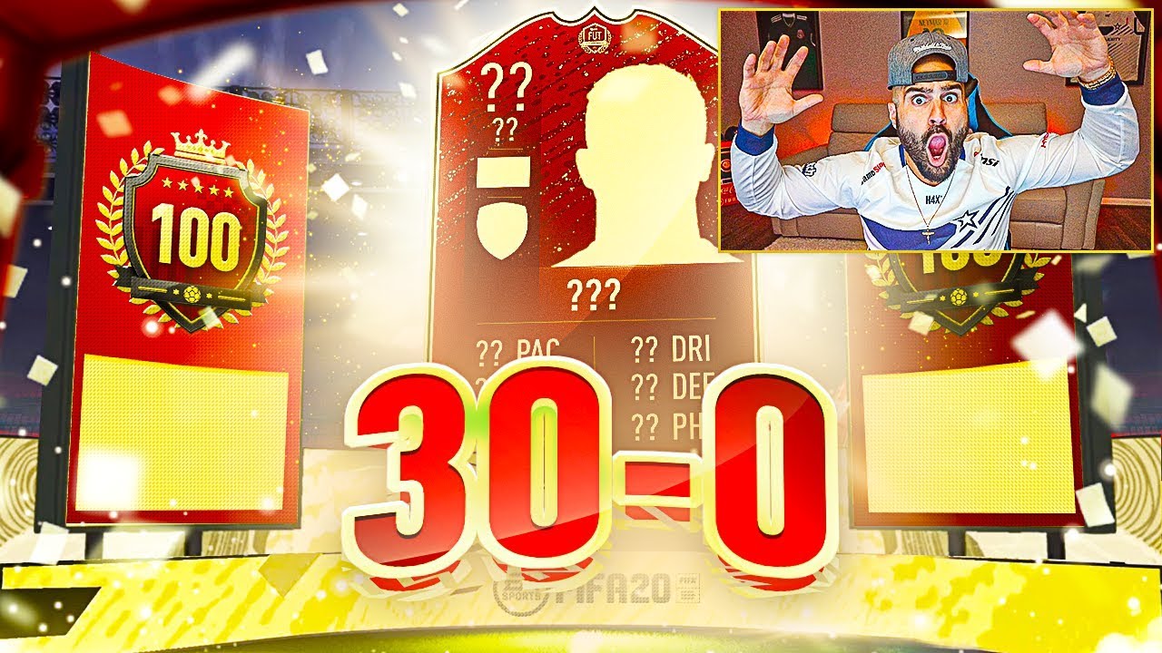 NEYMAR PACKED!! INSANE 30-0 REWARDS! FIFA 20 Ultimate Team Top 100