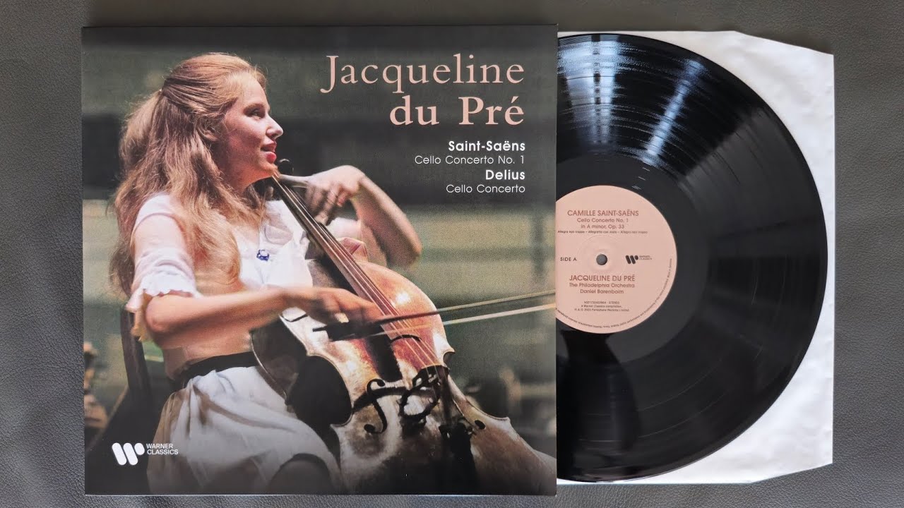 [LP] JACQUELINE DU PRÉ: SAINT-SAËNS, Cello Concerto No.1 - EMT TSD Anniversary Cartridge