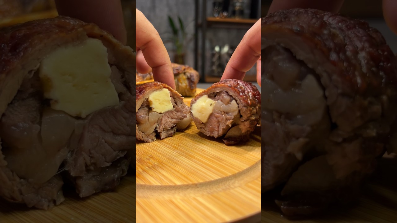 Fil&eacute; de costela recheado🔥🤤Juro, isso fica sensacional!😱 #fypシ #receita #receitas