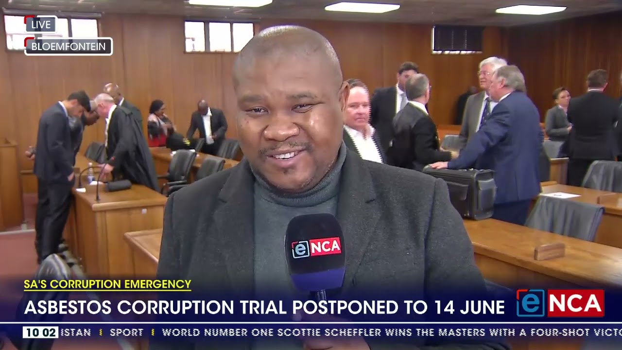 Asbestos corruption trial postponed to 14 June