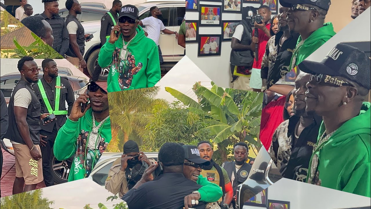 How Shatta And His Team Showed Up For An Interview With Hammer Nti.