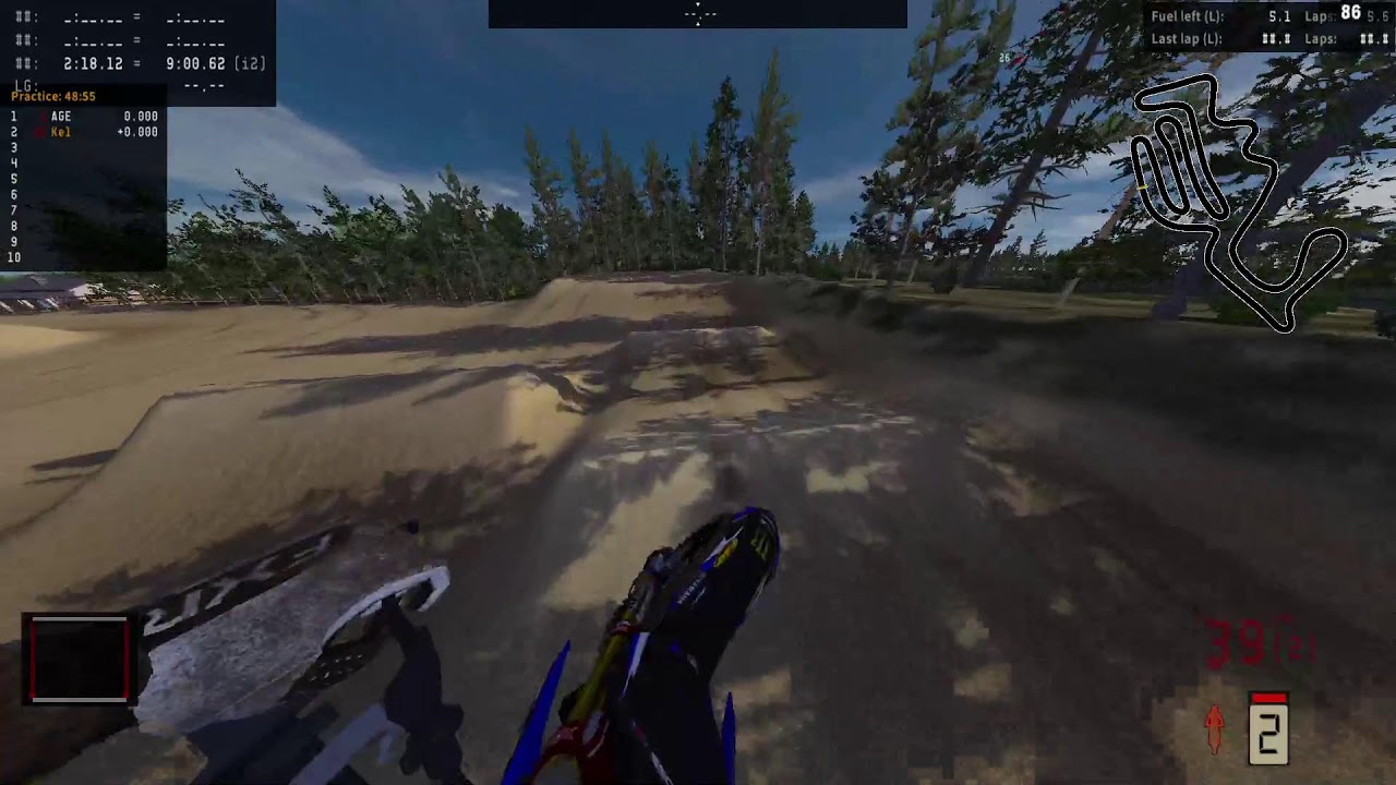 Training in mx bikes