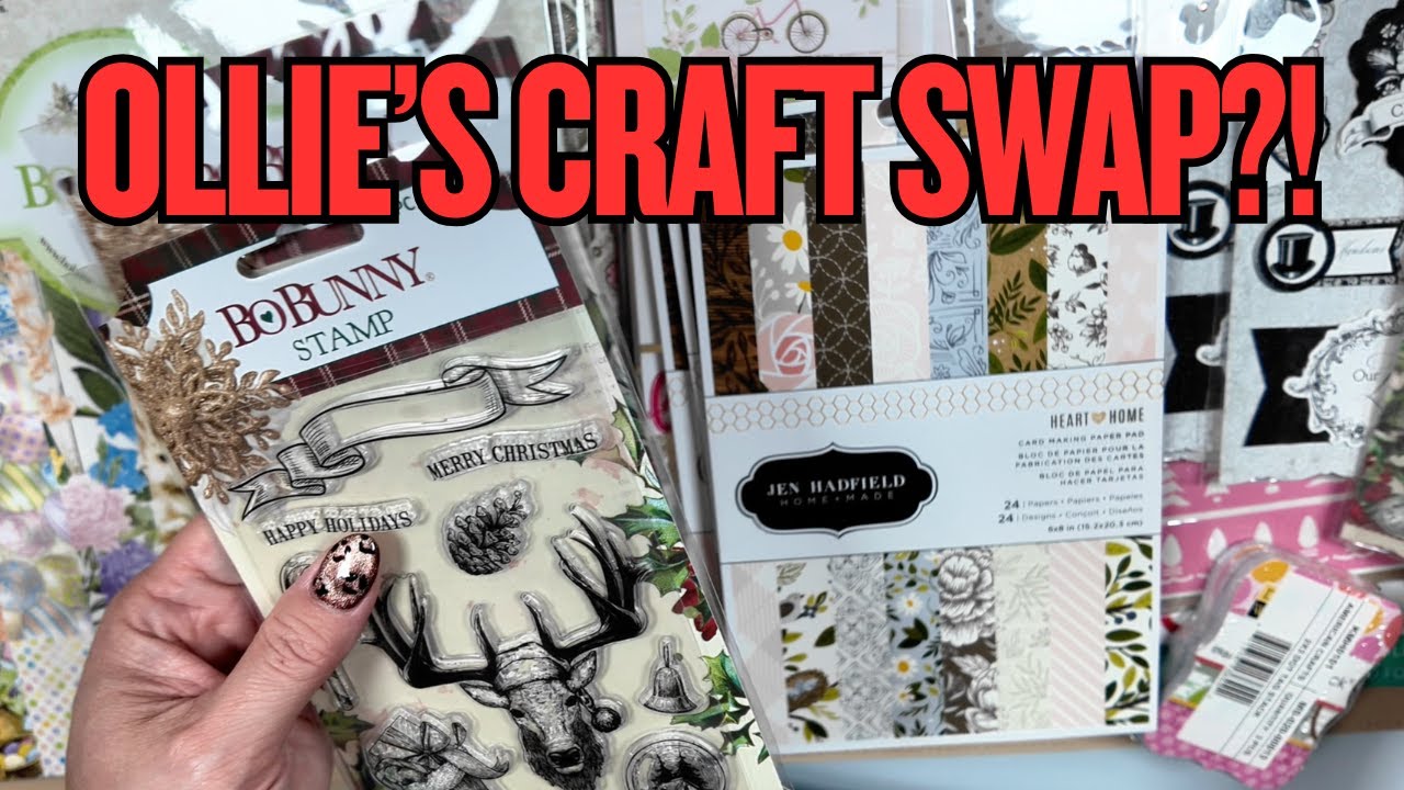 Необычный подарок от Ollie’s Craft?! 🤩 Распаковка Ollie’s Swap!