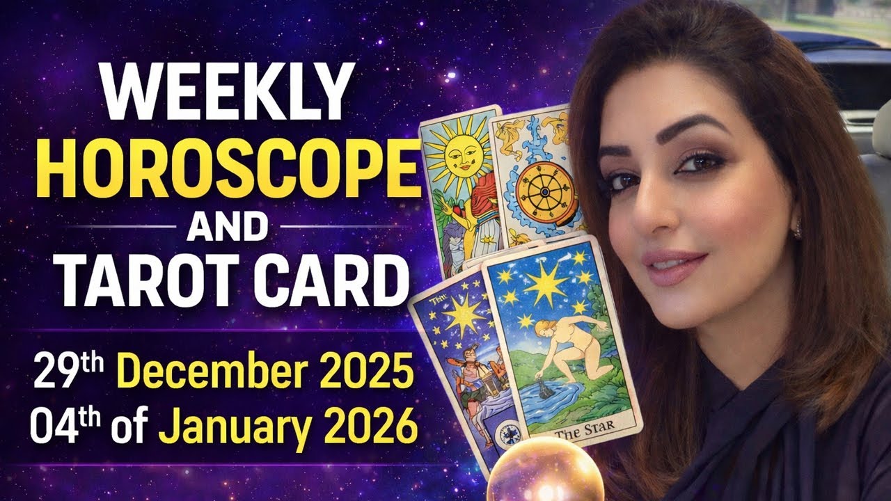 Weekly Horoscope From 29th December to 04th January, Ye Hafta kaisa Rahe Ga,Tarot Card,Sadia Arshad