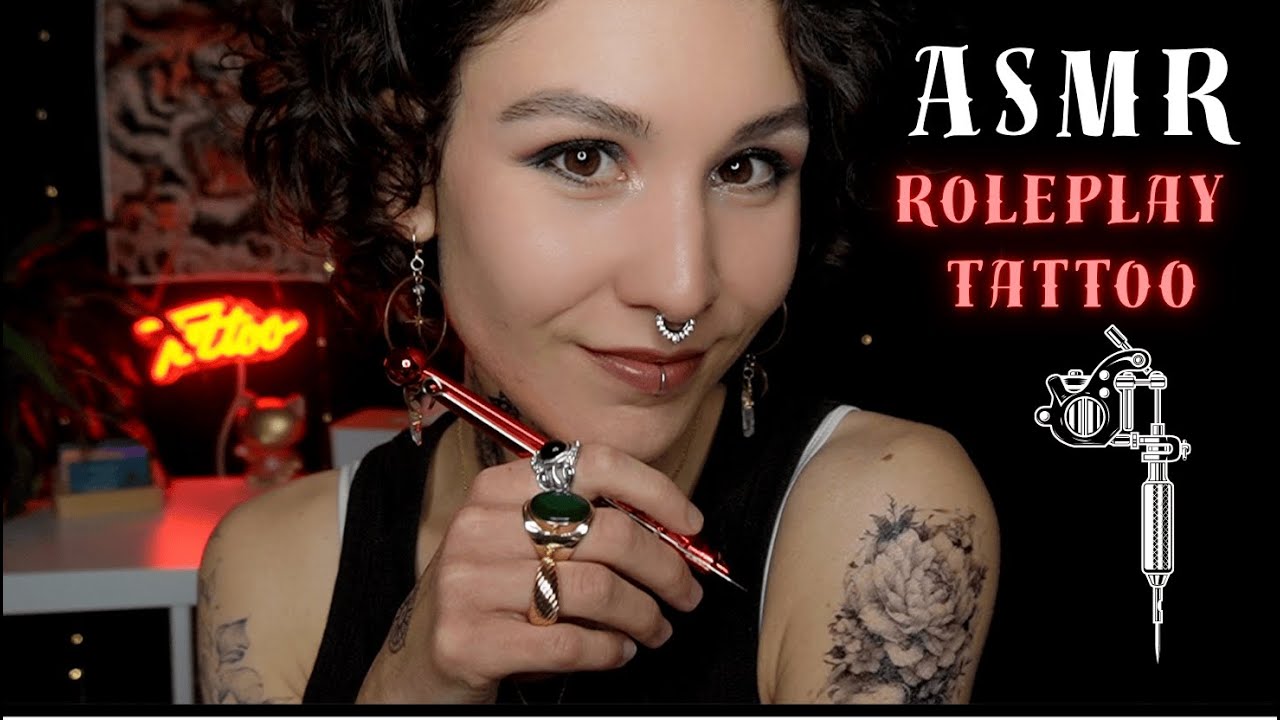 ASMR Soft Spoken | Roleplay Salon de Tatouage | Consultation & Tattoo Relaxant