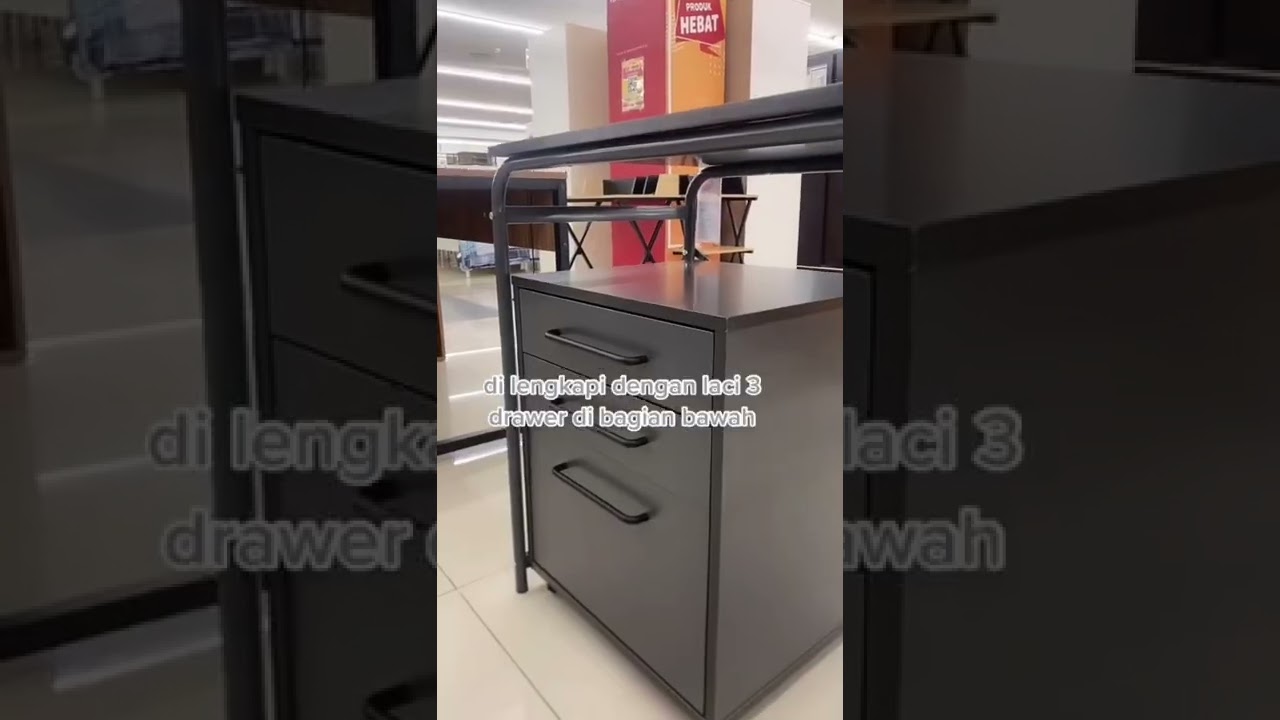 meja office solusi kerja maksimal #selma #furniture #kerenbanget #batamhits #shorts
