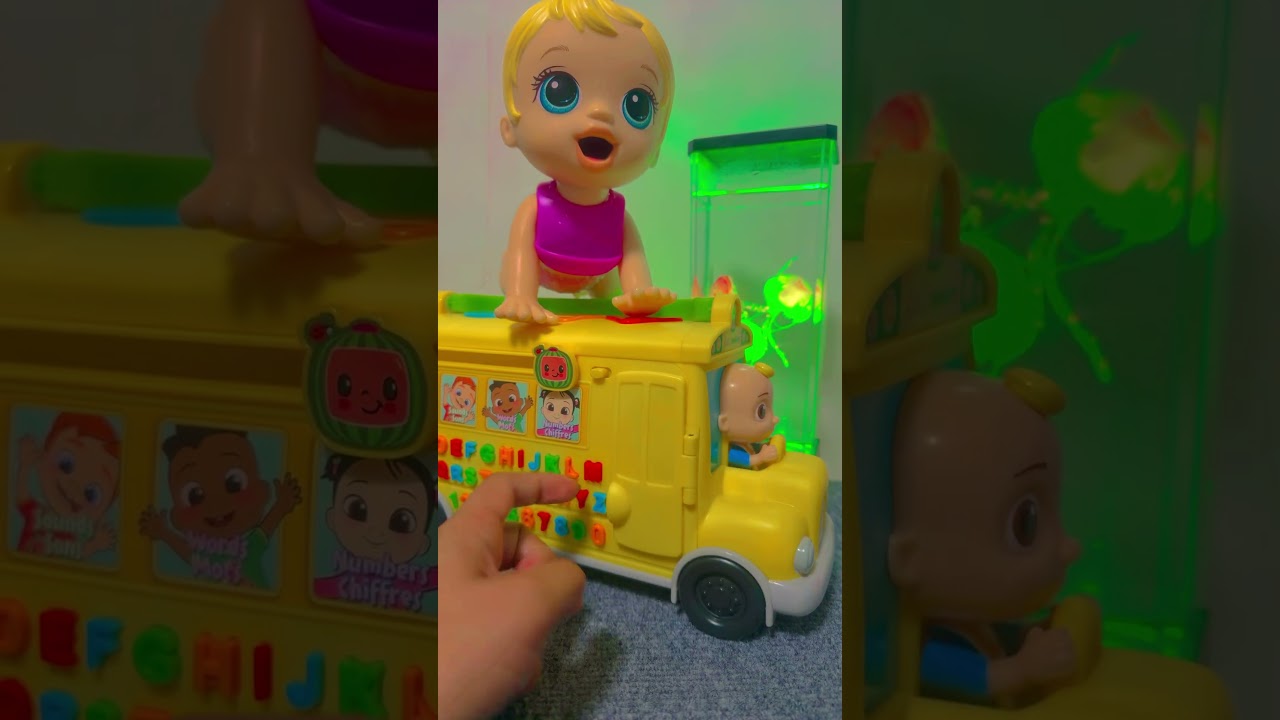 Cocomelon Musical Learning Bus #toys #viral #shortvideo #trending #shorts #cocomelon