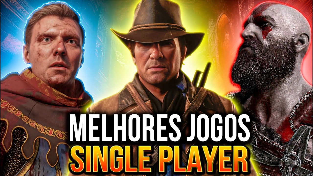 🥇OS 50 MELHORES JOGOS SINGLE PLAYER PARA PC (ATUALIZADO 2026)