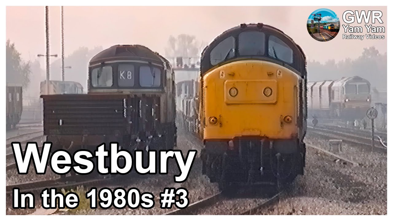 Trains at Westbury in the 1980s & 90s Part 3