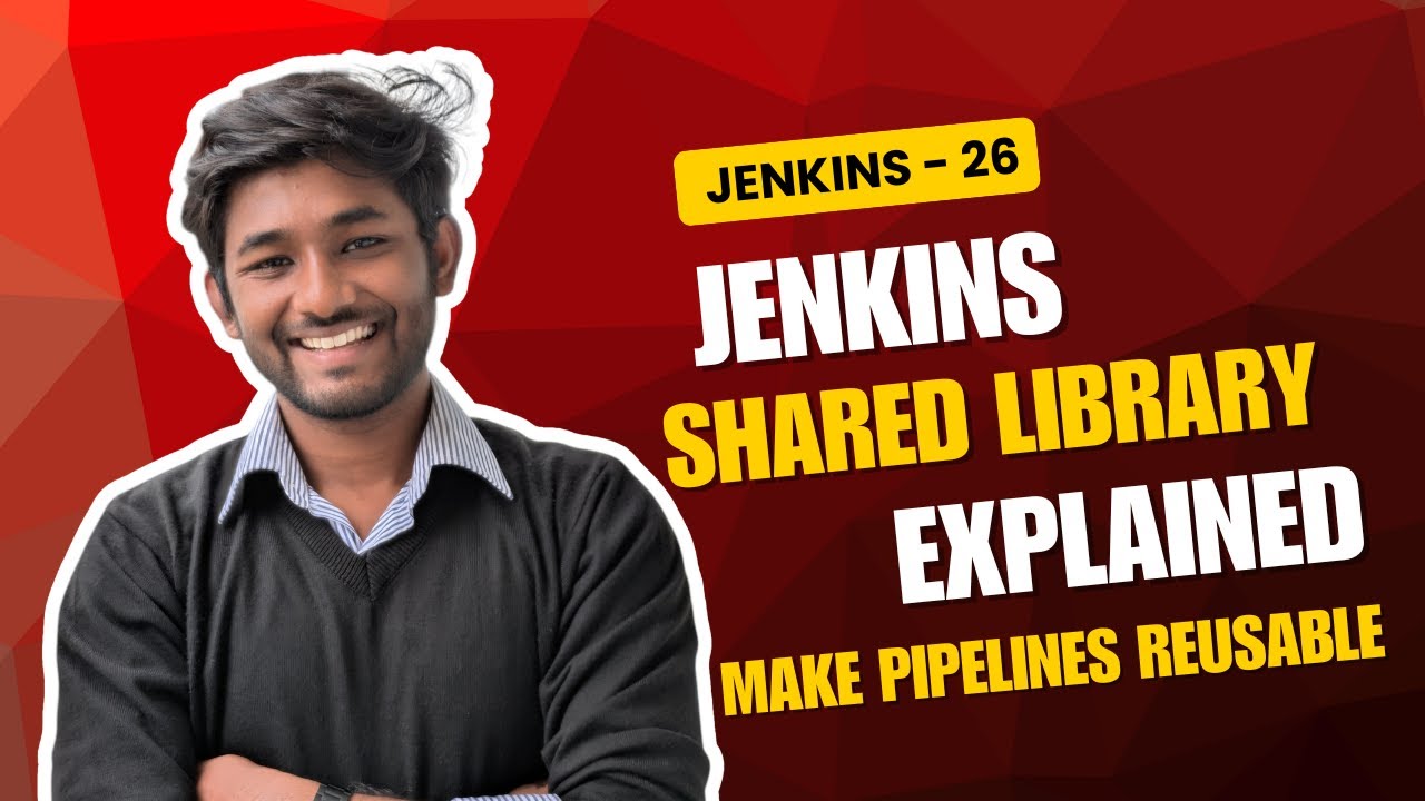 Jenkins [Эпизод 26] | Объяснение теории общих библиотек (код конвейера повторного использования в...