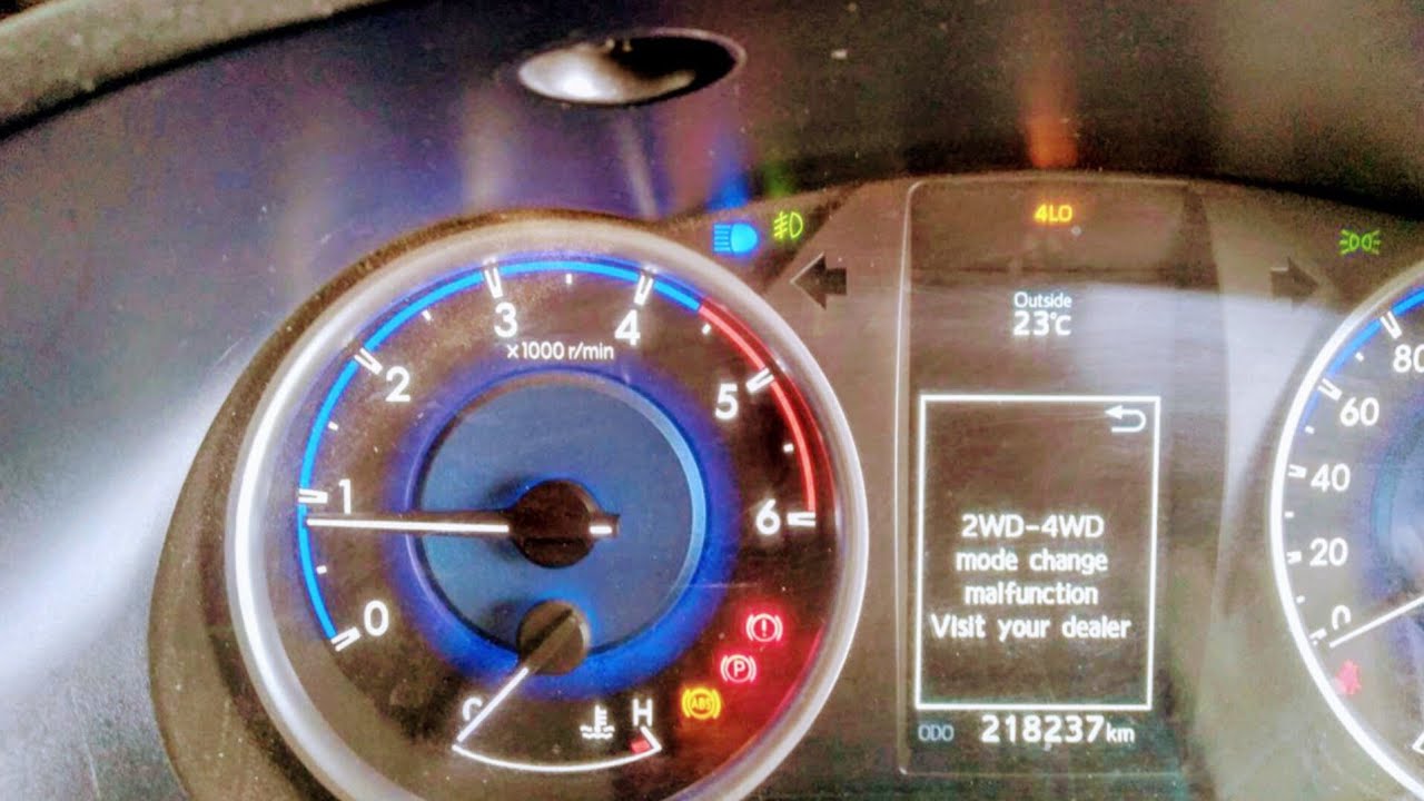 #how How to 🤔🤔2wd,,4wd manification😱 visit your 😱dealer,,,4lo problem Toyota Hilux revo