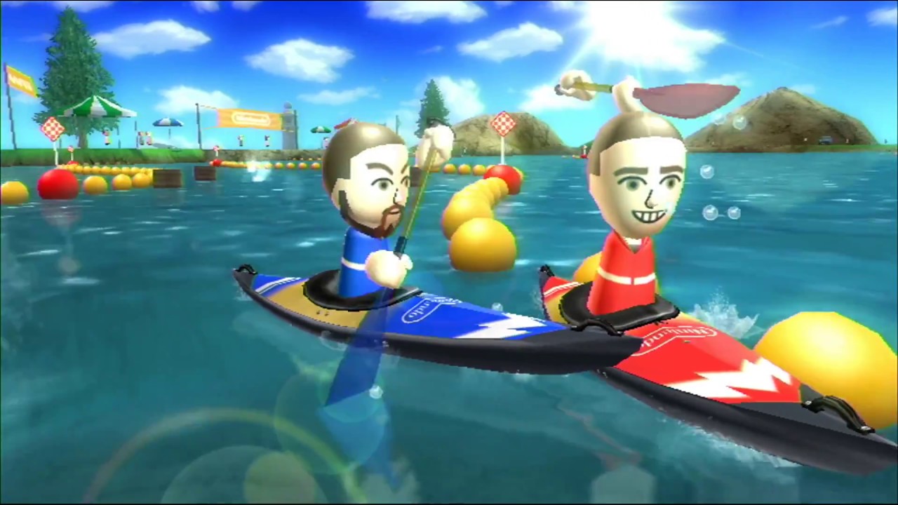 World of Playthroughs: Wii Sports Resort: Canoeing: Vs (Multiplayer) (Beginner, Inter. & Expert)