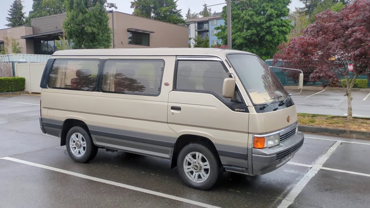 1990 Nissan Caravan GT Cruise 4x4 Diesel TD26T, 70k mi JDM RHD