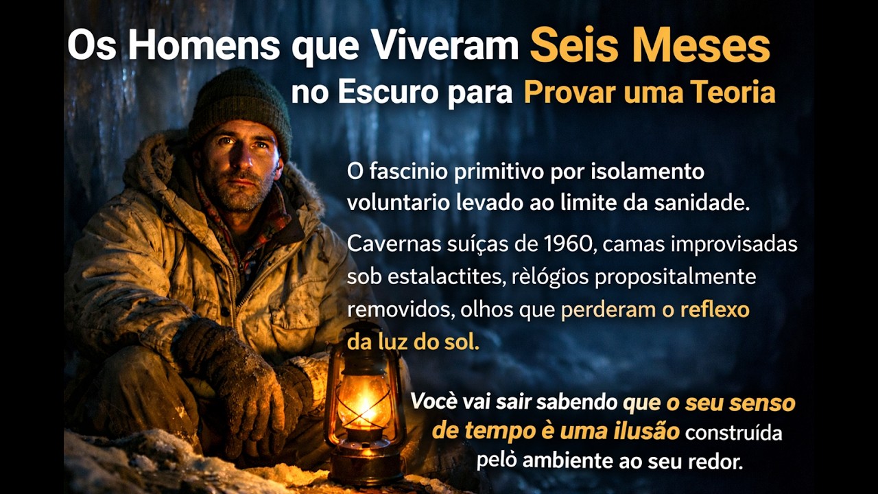 Seis Meses Sem Ver o Sol: O Experimento que Provou que o Tempo é uma Ilusão