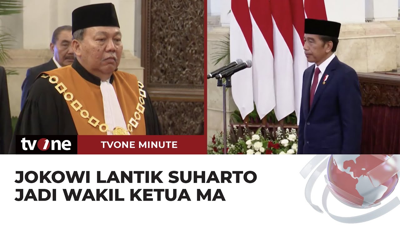 Jokowi Lantik Ketua MA Non-Yudisial di Istana | tvOne Minute