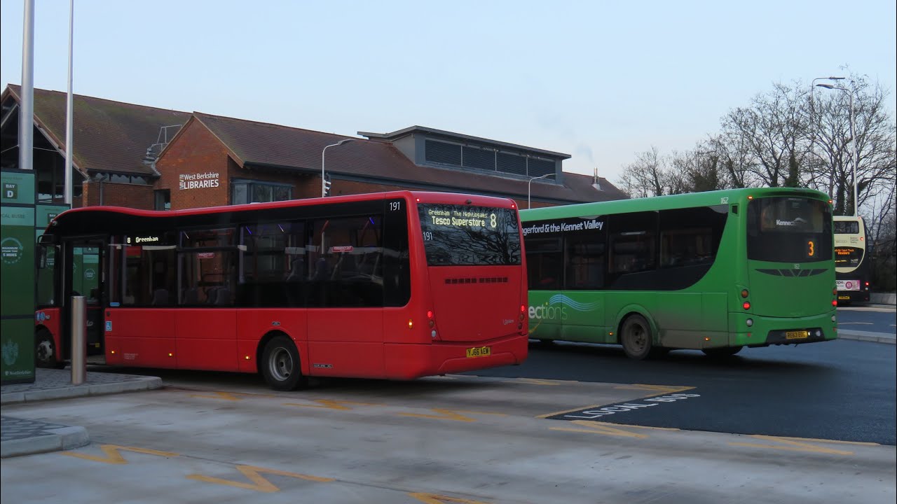 Buses in Newbury (April 2019)