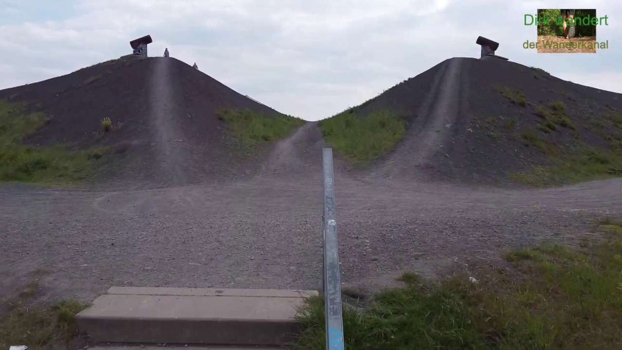 Halde Rungenberg und Zeche Hugo