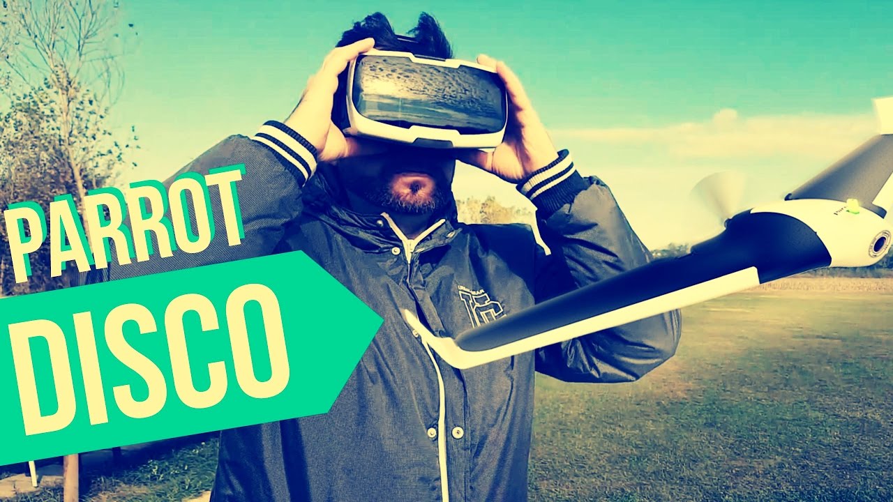Parrot Disco: drone ad ala fissa fantastico #RECENSIONE ITA