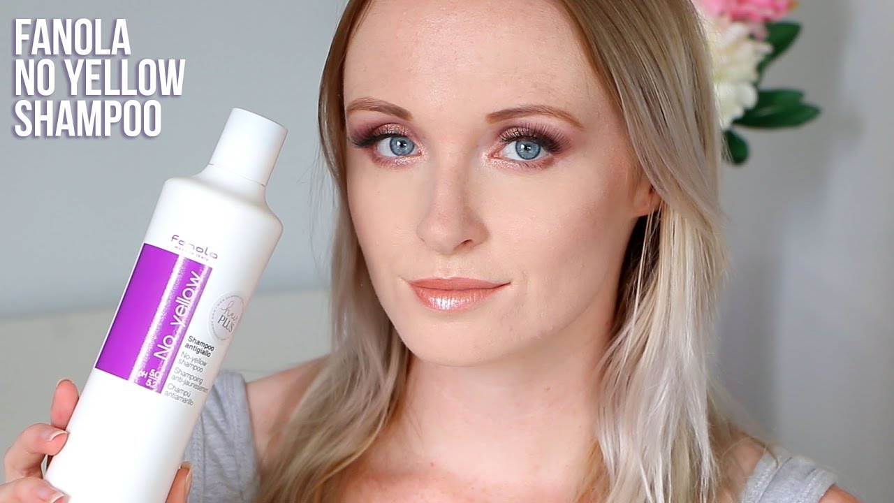 FANOLA NO YELLOW SHAMPOO REVIEW - Better than FUDGE Violet Toning Shampoo?