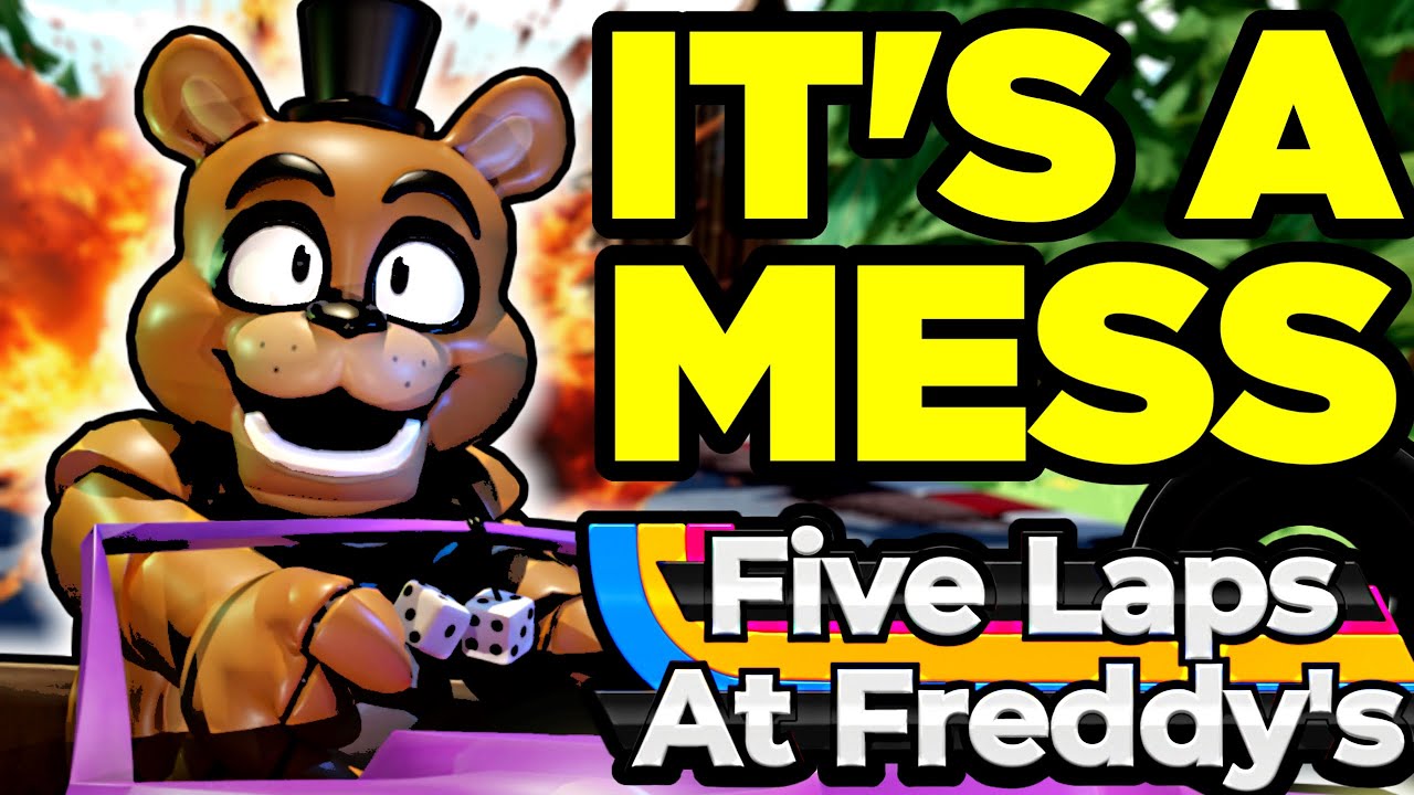 The Atrocious (but fun) Official FNAF Kart Game