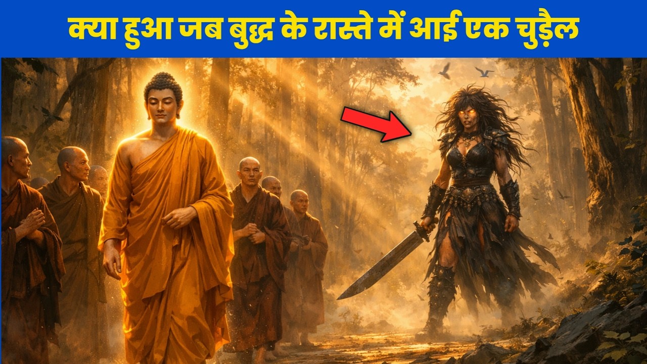 क्या हुआ जब महात्मा बुद्ध को रास्ते में आई एक चुड़ैल | MAHATMA GAUTAM BUDDHA STORIES | #1