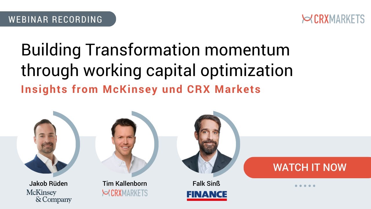 Building Transformation Momentum Through Strategic Working Capital Management