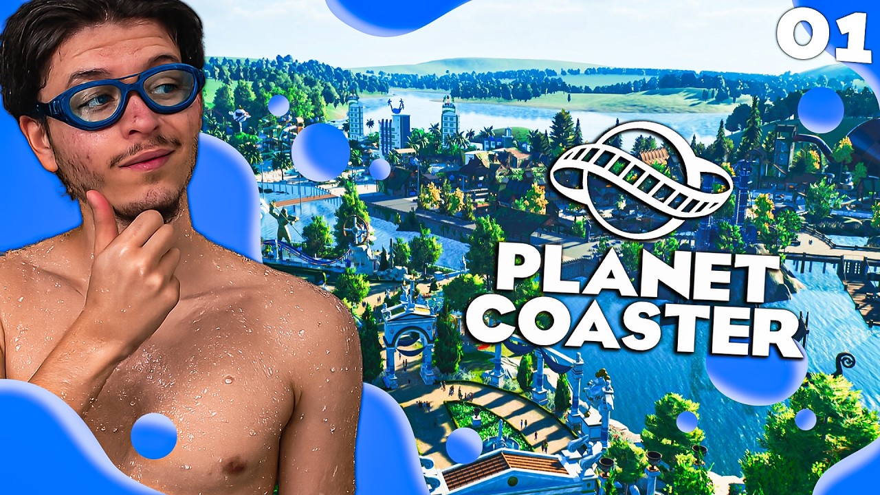ON OUVRE NOTRE PROPRE PARC D'ATTRACTION ! - PLANET COASTER 2 | EP.01