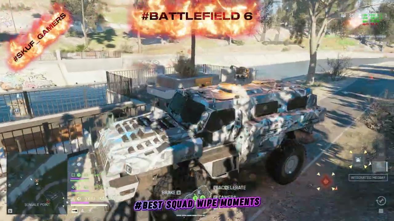 BATTLEFIELD 6 часть.16 (4K 60fps) BEST SQUAD WIPE MONETS #youtubeshorts #battlefield6 #new