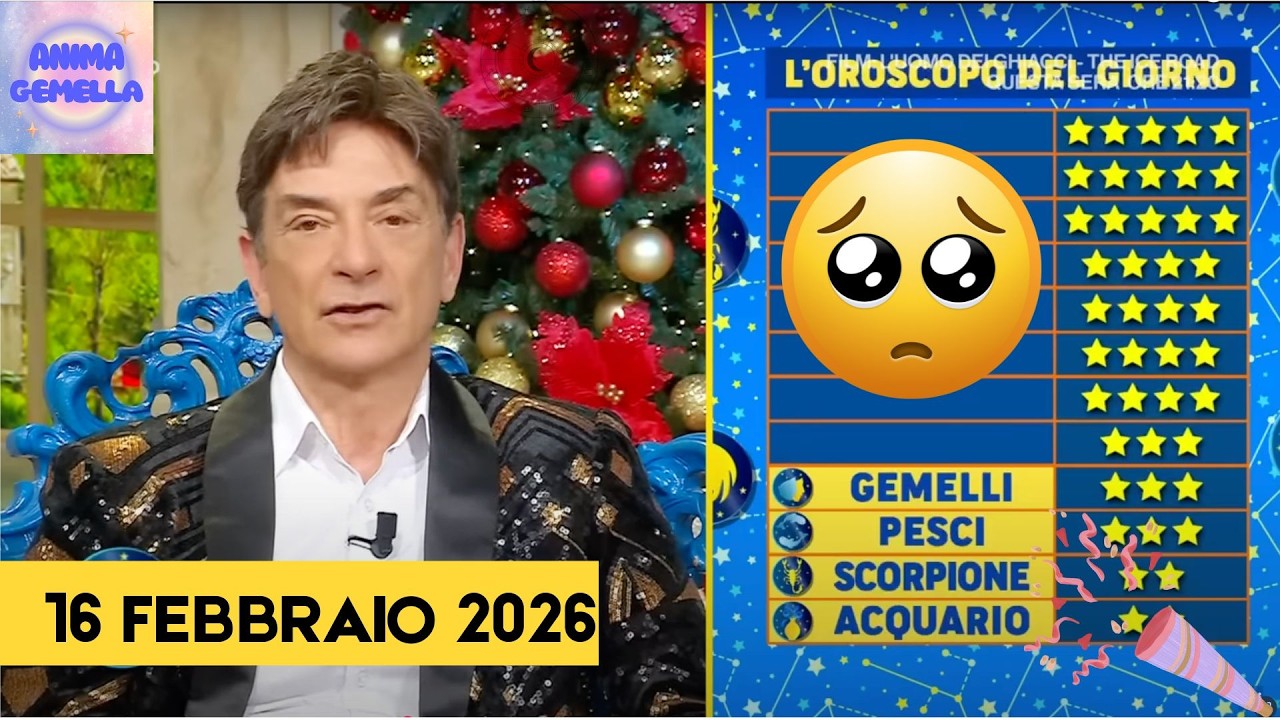 🔮Oroscopo Paolo Fox Oggi 16 Febbraio 2026 &ndash; Svolte Inaspettate per Tutti i Segni
