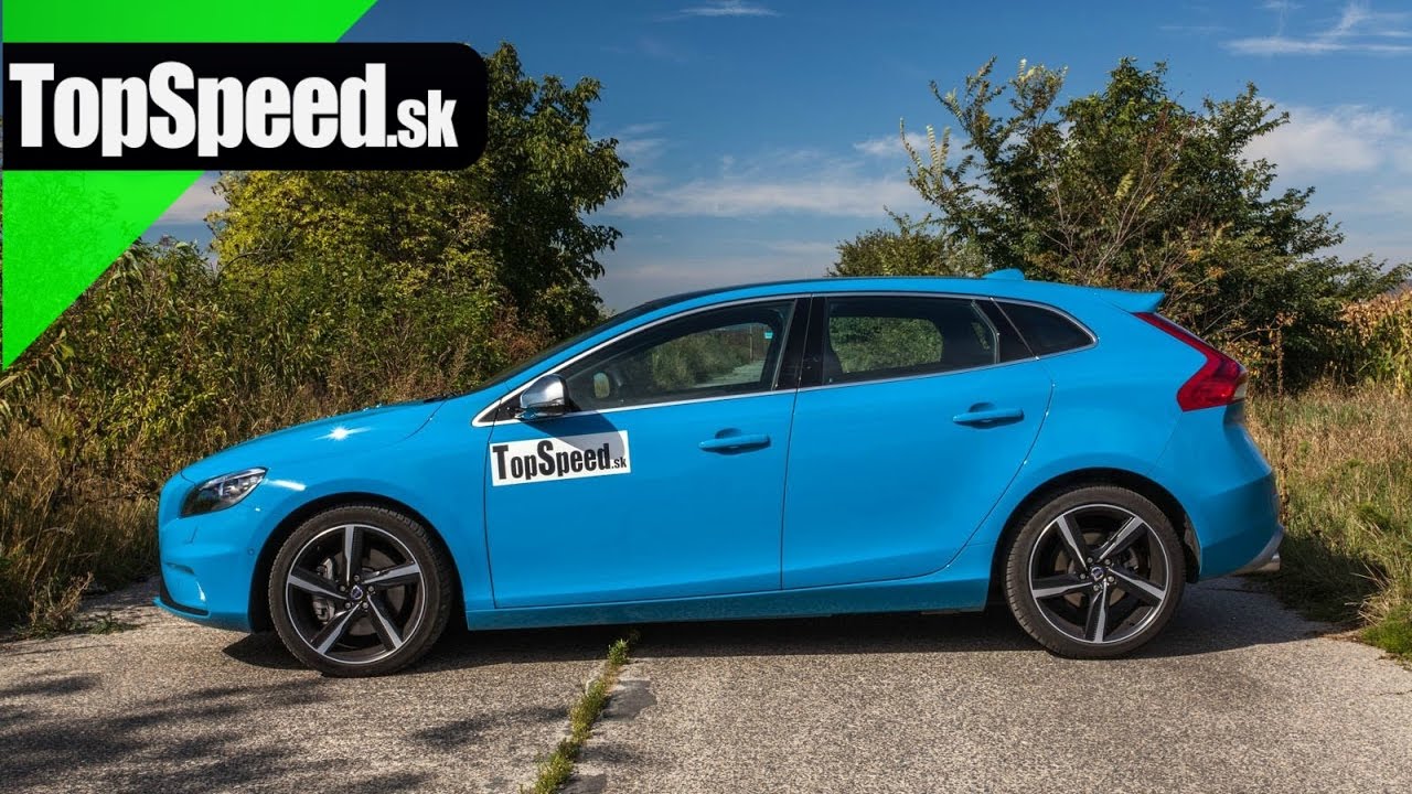 Test Volvo V40 D4 R-Design TopSpeed.sk