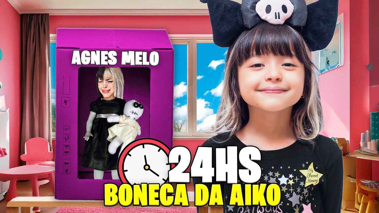 24 HORAS SENDO A BONECA DA AIKO *consegui sobreviver?