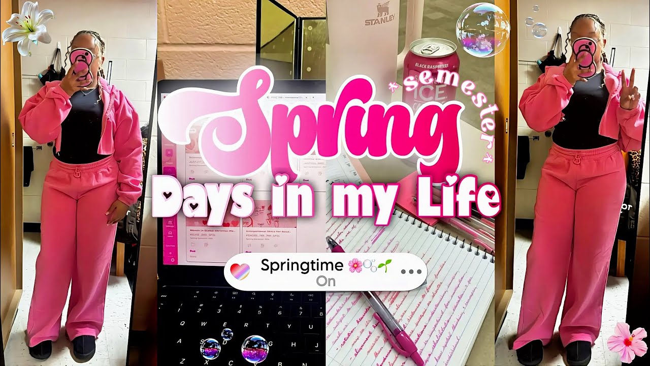 SPRING SEMESTER Days In My Life | UNI WITH AUGGIE 14